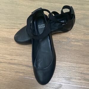 Eileen Fisher Black Flats